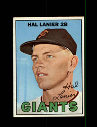 1967 HAL LANIER TOPPS #4 GIANTS *R5755