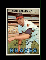 1967 DICK KELLEY TOPPS #138 BRAVES *R3694
