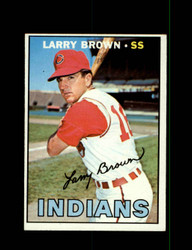 1967 LARRY BROWN TOPPS #145 INDIANS *R3794
