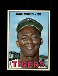 1967 JAKE WOOD TOPPS #394 TIGERS *R3777