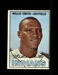 1967 WILLIE SMITH TOPPS #397 INDIANS *R3763