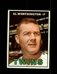 1967 AL WORTHINGTON TOPPS #399 TWINS *R3756