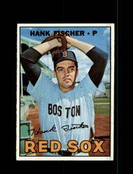 1967 HANK FISCHER TOPPS #342 RED SOX *G2622