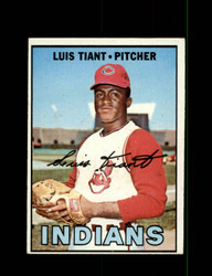 1967 LUIS TIANT TOPPS #377 INDIANS *R3712