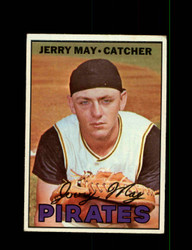 1967 JERRY MAY TOPPS #379 PIRATES *R3771