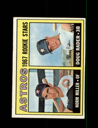 1967 MILLER AND RADER TOPPS #412 ASTROS ROOKIE STARS *R5511