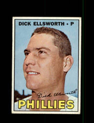 1967 DICK ELLSWORTH TOPPS #359 PHILLIES *R3263