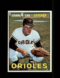 1967 CHARLIE LAU TOPPS #329 ORIOLES *R3315