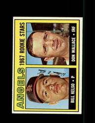 1967 KELSO & WALLACE TOPPS #367 ANGELS ROOKIE STARS *G4536