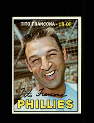 1967 TITO FRANCONA TOPPS #443 PHILLIES *R2035