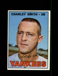 1967 CHARLEY SMITH TOPPS #257 YANKEES *2129
