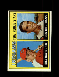 1967 DAVIS & GIL TOPPS #253 INDIANS ROOKIE STARS *G4498