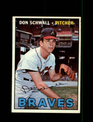 1967 DON SCHWALL TOPPS #267 BRAVES *R3078