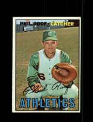 1967 PHIL ROOF TOPPS #129 ATHLETICS *R5752