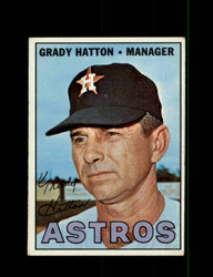 1967 GRADY HATTON TOPPS #347 ASTROS *R3174