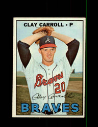 1967 CLAY CARROLL TOPPS #219 BRAVES *R3503
