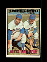 1967 KRANEPOOL & SWOBODA TOPPS #186 METS MAULERS *R2263