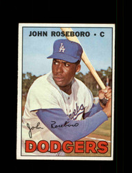 1967 JOHN ROSEBORO TOPPS #365 DODGERS *G5189