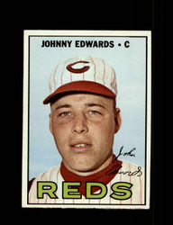 1967 JOHNNY EDWARDS TOPPS #202 REDS *G5155