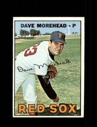 1967 DAVE MOREHEAD TOPPS #297 RED SOX *G8324