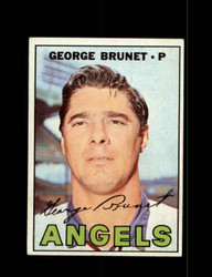 1967 GEORGE BRUNET TOPPS #122 ANGELS *R2261