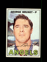 1967 GEORGE BRUNET TOPPS #122 ANGELS *R2259