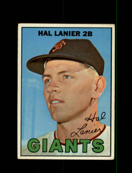 1967 HAL LANIER TOPPS #4 GIANTS *R2256