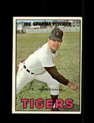 1967 JOE SPARMA TOPPS #13 TIGERS *G5176