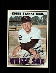 1967 EDDIE STANKY TOPPS #81 WHITE SOX *G6089