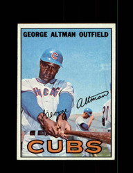 1967 GEORGE ALTMAN TOPPS #87 CUBS *G6981