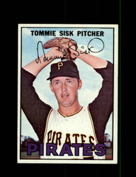 1967 TOMMIE SISK TOPPS #84 PIRATES *R4152