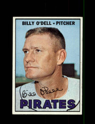 1967 BILLY O'DELL TOPPS #162 PIRATES *R1098