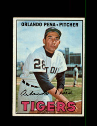 1967 ORLANDO PENA TOPPS #449 TIGERS *R3372