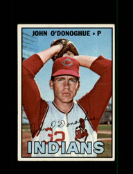 1967 JOHN O'DONOGHUE TOPPS #127 INDIANS *R3784