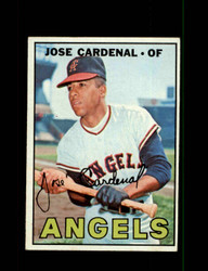 1967 JOSE CARDENAL TOPPS #193 ANGELS *R3782