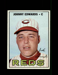 1967 JOHNNY EDWARDS TOPPS #202 REDS *R4751