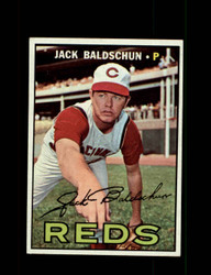 1967 JACK BALDSCHUN TOPPS #114 REDS G6963