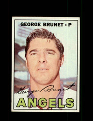 1967 GEORGE BRUNET TOPPS #122 ANGELS *R2122