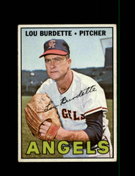 1967 LOU BURDETTE TOPPS #265 ANGELS *R5156