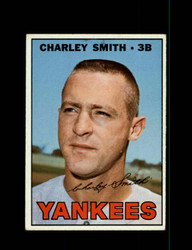 1967 CHARLEY SMITH TOPPS #257 YANKEES *G2596