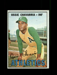 1967 OSSIE CHAVARRIA TOPPS #344 ATHLETICS *G2568