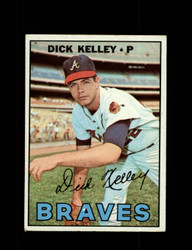1967 DICK KELLEY TOPPS #138 BRAVES *G2635
