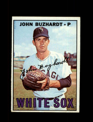 1967 JOHN BUZHARDT TOPPS #178 WHITE SOX *G4456