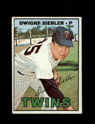 1967 DWIGHT SIEBLER TOPPS #164 TWINS *G6518