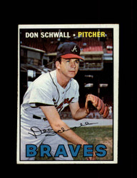1967 DON SCHWALL TOPPS #267 BRAVES *R3356