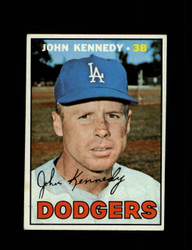 1967 JOHN KENNEDY TOPPS #111 DODGERS *R3430