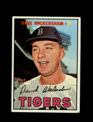 1967 DAVE WICKERSHAM TOPPS #112 TIGERS *R3446