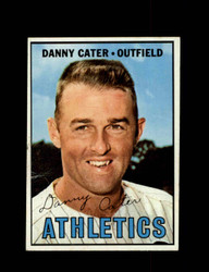 1967 DANNY CARTER TOPPS #157 ATHLETICS *R2387