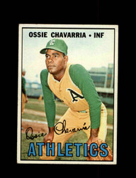 1967 OSSIE CHAVARRIA TOPPS #344 ATHLETICS *R2385