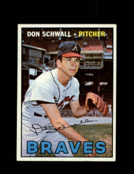 1967 DON SCHWALL TOPPS #267 BRAVES *R2334